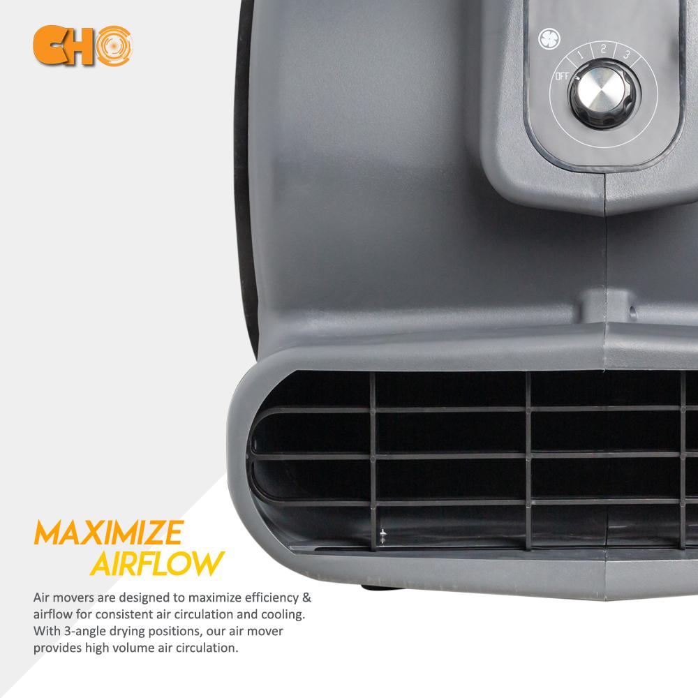 220V Air Blower Floor Dryer High Efficiency Electric Carpet Dryer Air Mover  For Hotel Supermarket Ho