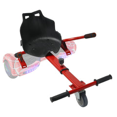 Hover Cart Attachment Seat Hoverboard Electric Self Balancing Red - CHO Sports