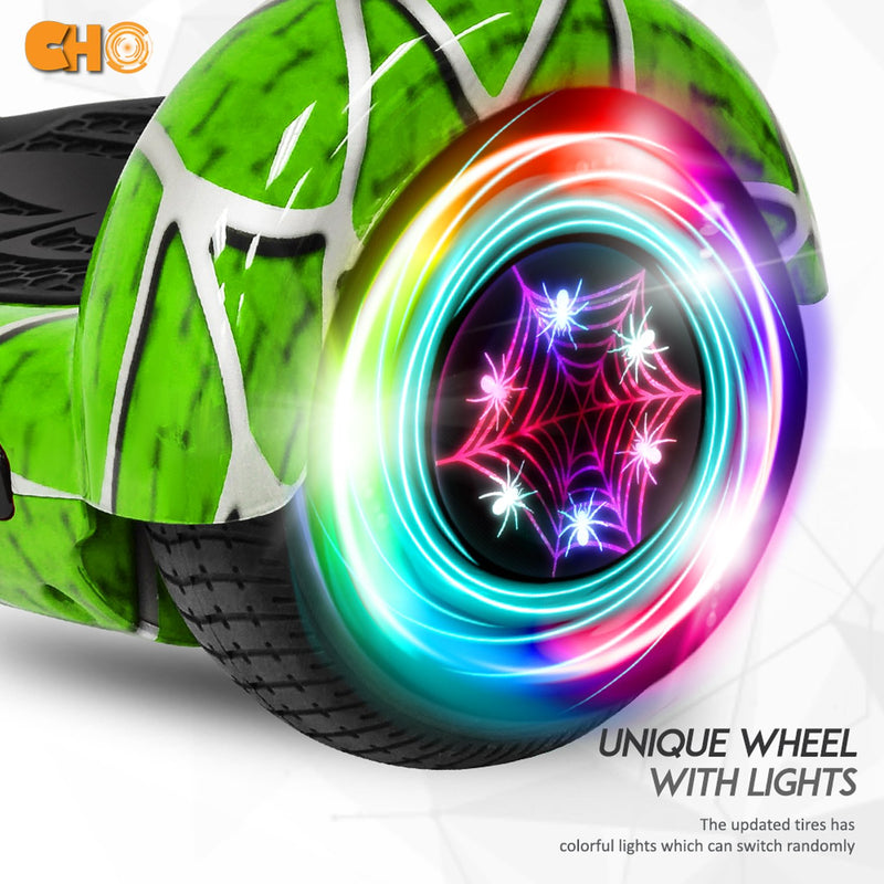 CHO Spider Web Series Hoverboard Spider Green - CHO Sports