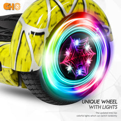 CHO Spider Web Series Hoverboard Spider Yellow - CHO Sports